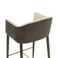 37B Kylin Barstool in Dark Brass and Brushed Champagne, , large