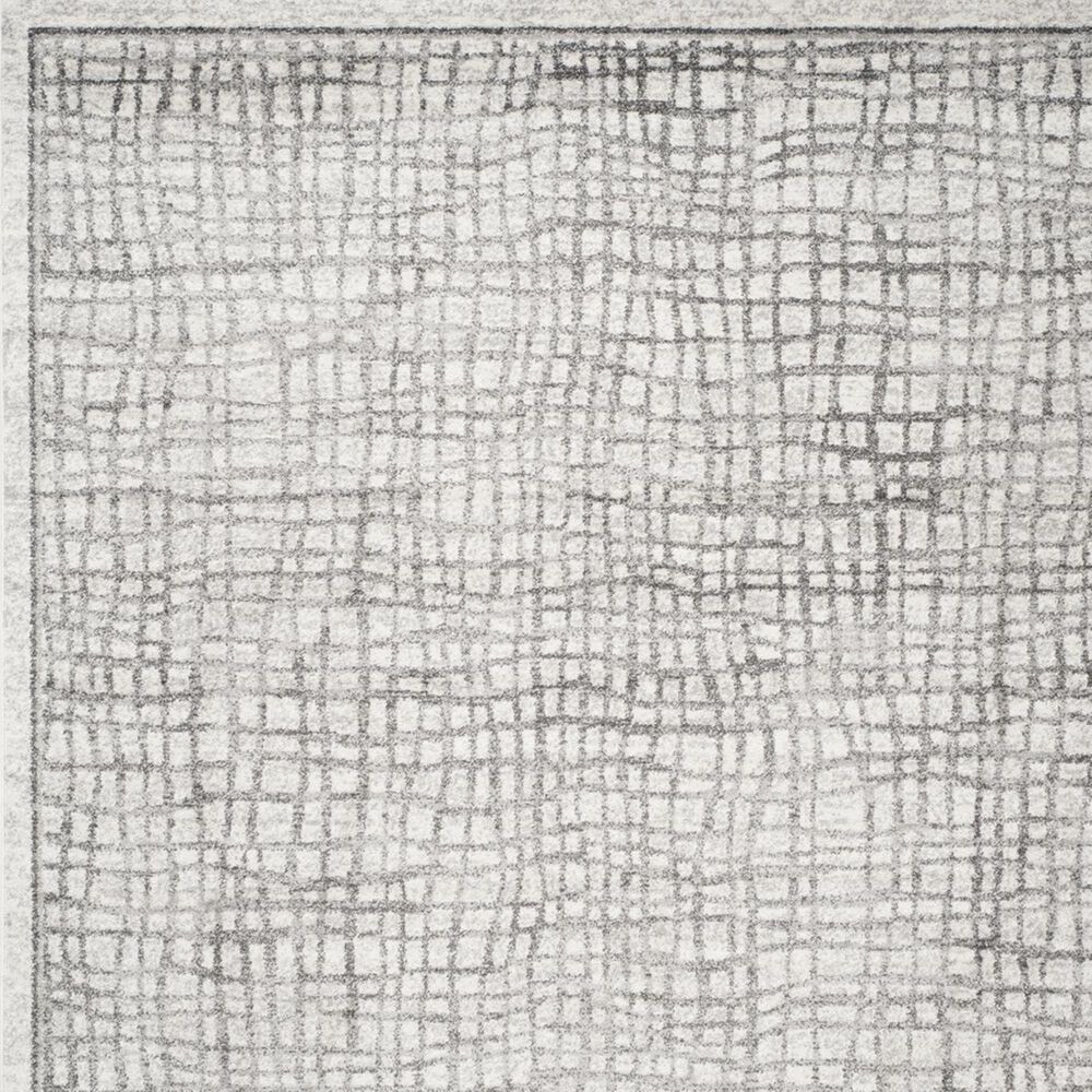 Safavieh Adirondack ADR103B-10SQ 10&#39; x 10&#39;  Silver/Ivory Square Rug, , large