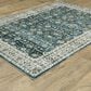 Oriental Weavers Sumter 5" x 7" Teal and Ivory Area Rug, , large