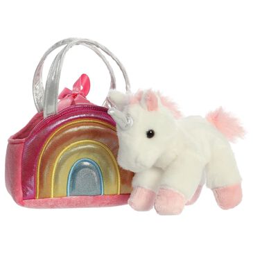 Fancy Pals 7" Over The Rainbow Unicorn Pet Carrier, , large