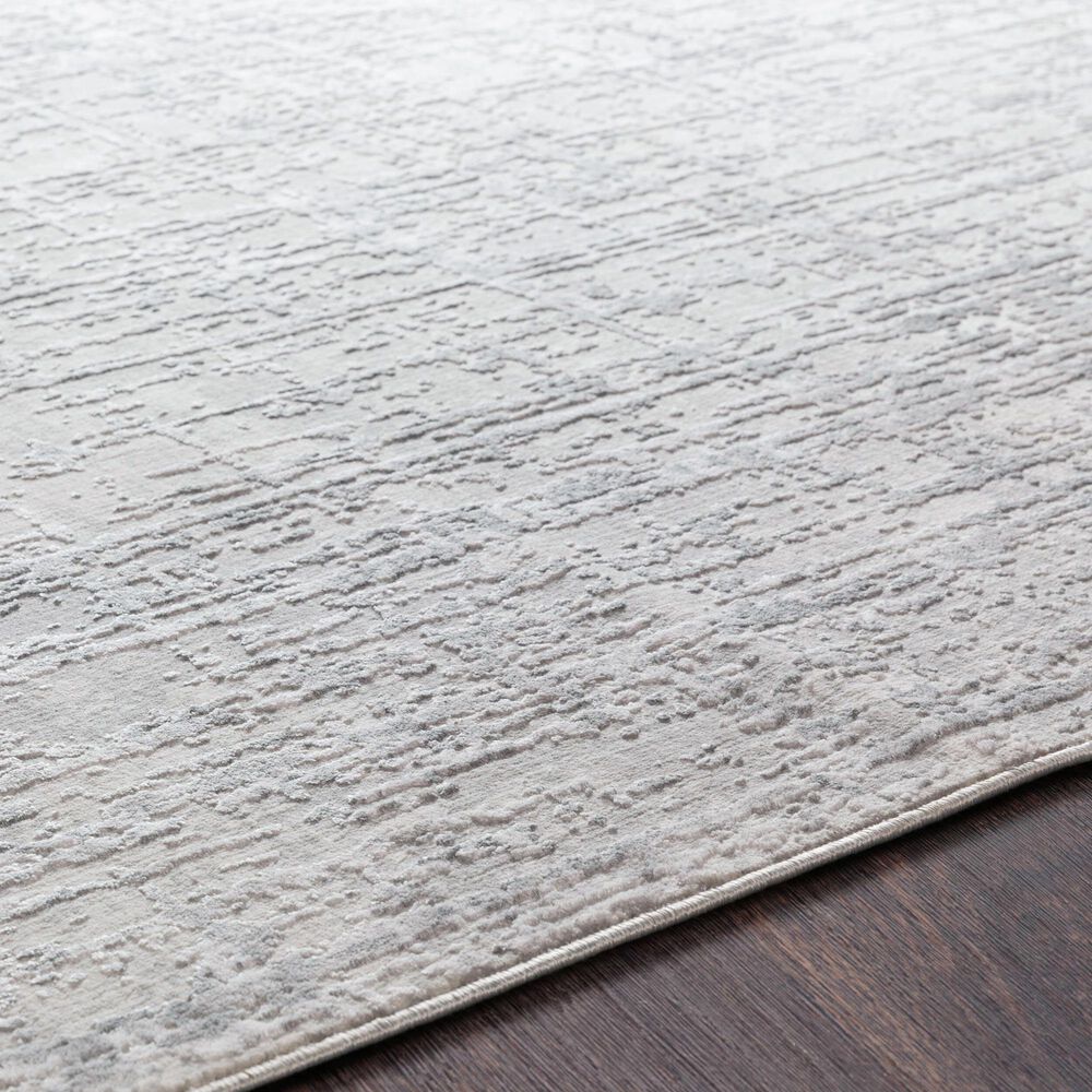Surya Aisha 10&#39; x 14&#39; Light Gray, Gray and Off-White Area Rug, , large