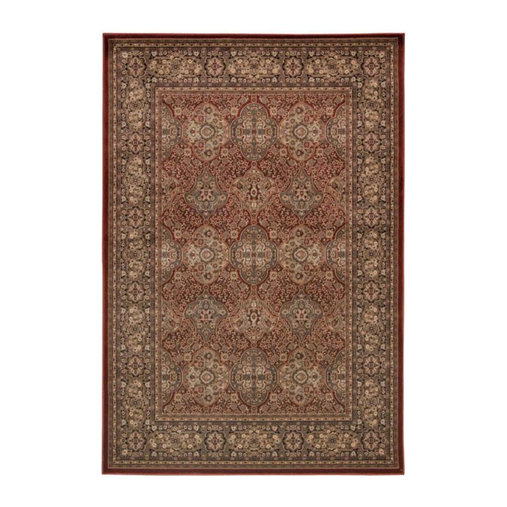 Nourison Ararat ARA04 5'3" x 7'4" Rust Area Rug, , large