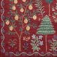 Rifle Paper Co. Menagerie 5" Round Crimson Area Rug, , large