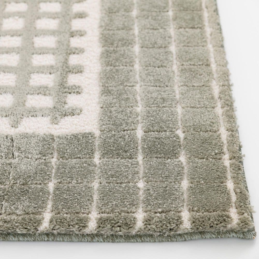 Central Oriental Grove 7252SL Sage and Lace 5' x 7'6" Area Rug, , large
