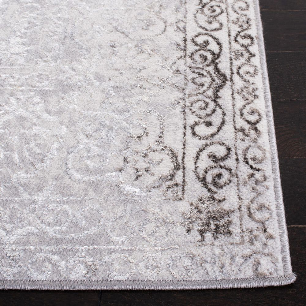 Safavieh Orchard  ORC684 6&#39;7&quot; Square Grey and Light Grey Area Rug, , large