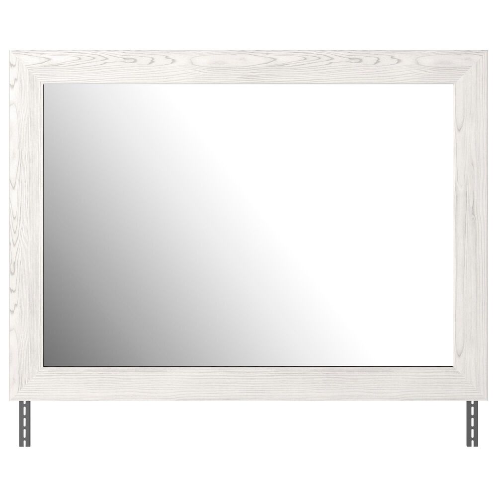 Ashley Gerridan 4 Piece Full Bedroom Set in White and Gray, , large
