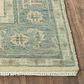 RIZZY Belmont 10" x 14" Ivory and Blue Area Rug, , large