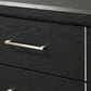 Crown Mark Charlie 3-Piece Queen Panel Bedroom Set in Charcoal, , large