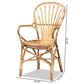 Baxton Studio Sheraton Arm Chair in Natural, , large