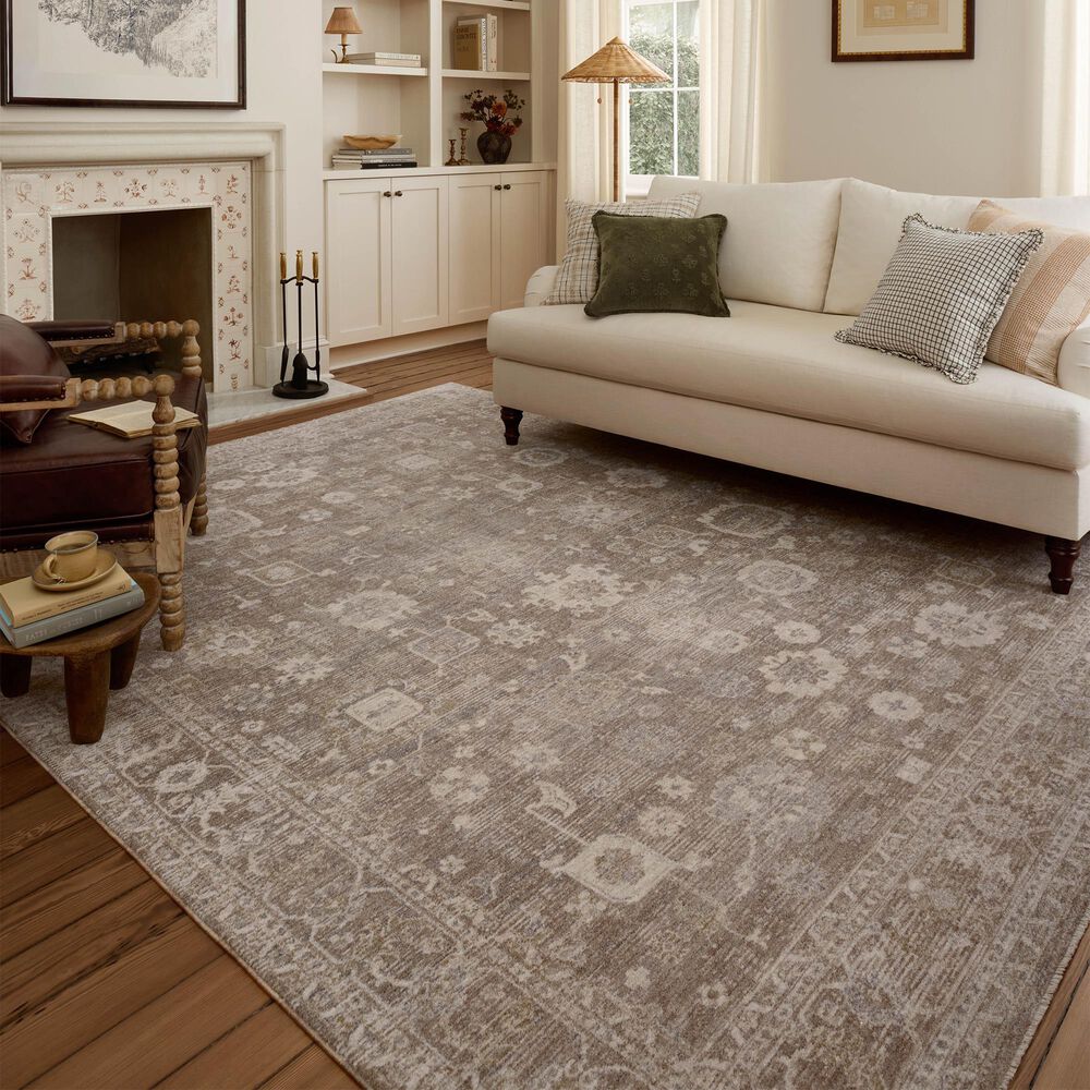 Loloi II Louisa 11&#39;6&quot; x 15&#39;7&quot; Taupe and Ivory Area Rug, , large
