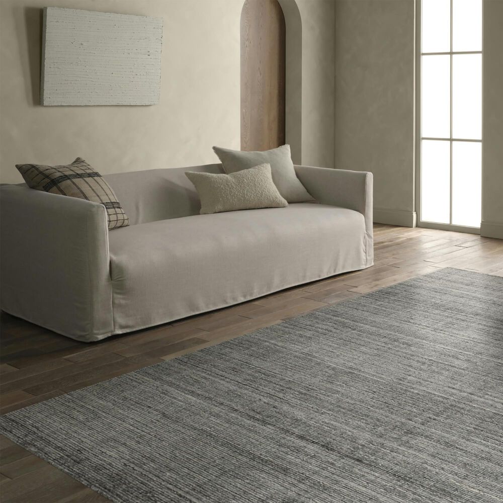 Jaipur Solon Hued Gray and Carbon 7'9" x 9'9" Area Rug, , large