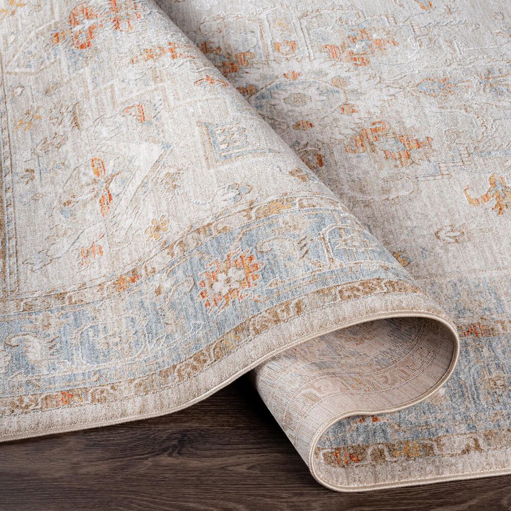 Surya Avant Garde AVT-2316 7&#39;10&quot; x 10&#39;3&quot; Orange, Blue and Beige Area Rug, , large