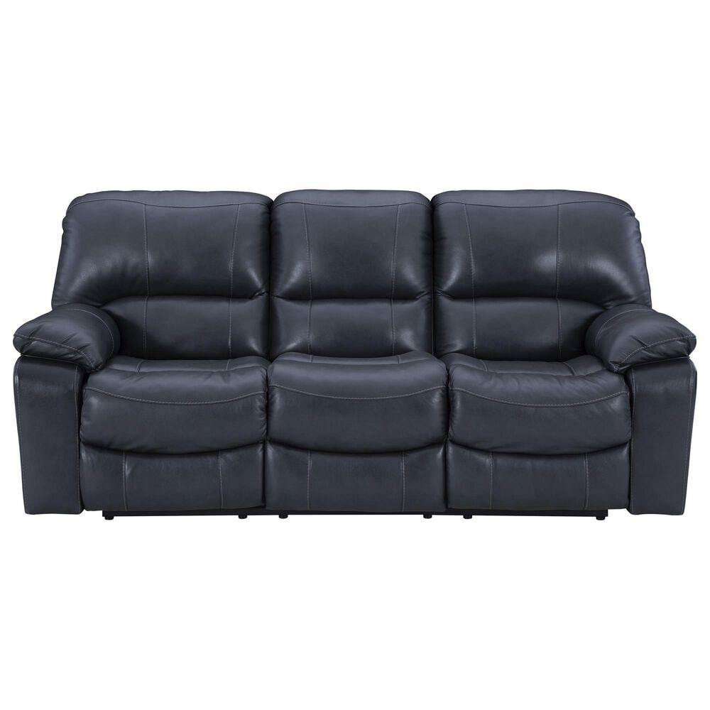 Ashley Leesworth 2-Piece Power Reclining Living Room Set in Ocean, , large