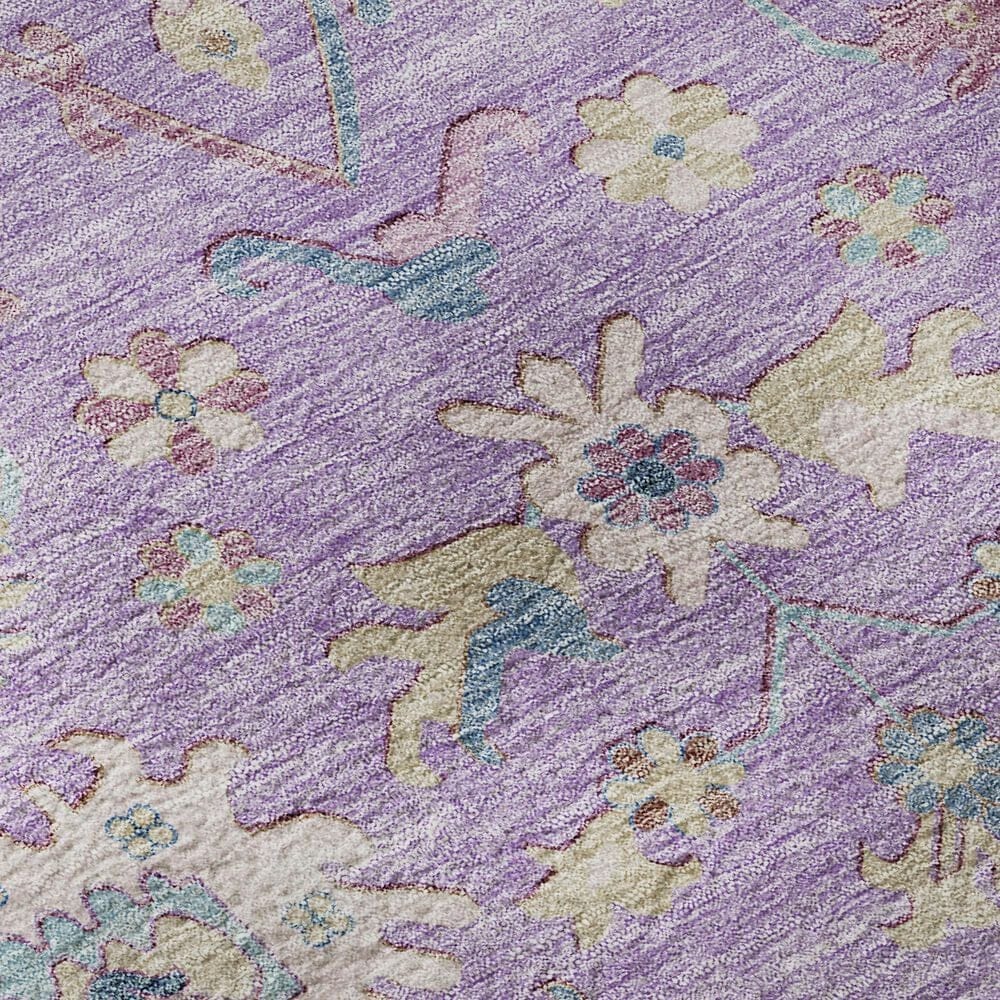 Dalyn Rug Company Hatay HY7 1&#39;8&quot; x 2&#39;6&quot; Purple Area Rug, , large
