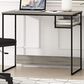 HOMLUX Moretti 35" Study Desk with Open Storage Space in French Oak Grey, , large
