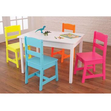 Kidkraft Highlighter Table and 4 Chairs, , large
