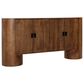 Blue Sun Designs Stephenson 4-Door Sideboard in Medium Brown, , large