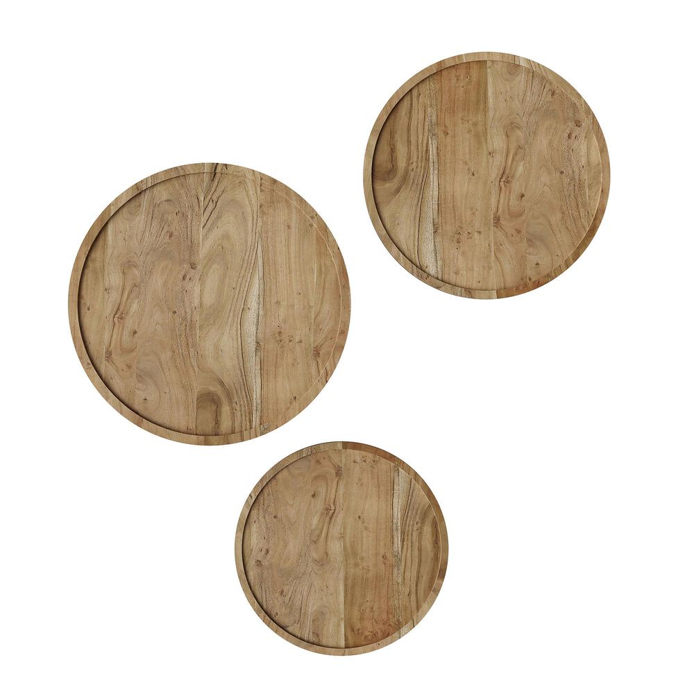 37B Knox Set of Three Nesting Table in Natural, , large