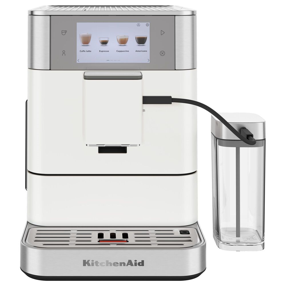 KitchenAid Full Automatic Espresso Machine in Porcelain White, , large