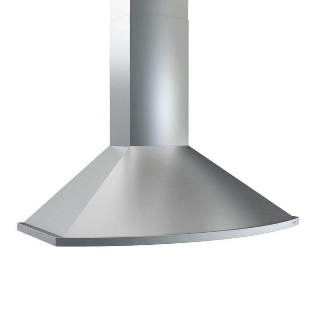 Zephyr Savona 30" Wall Mount Chimney Range Hood with LumiLight LED Lights in Stainless Steel, , large
