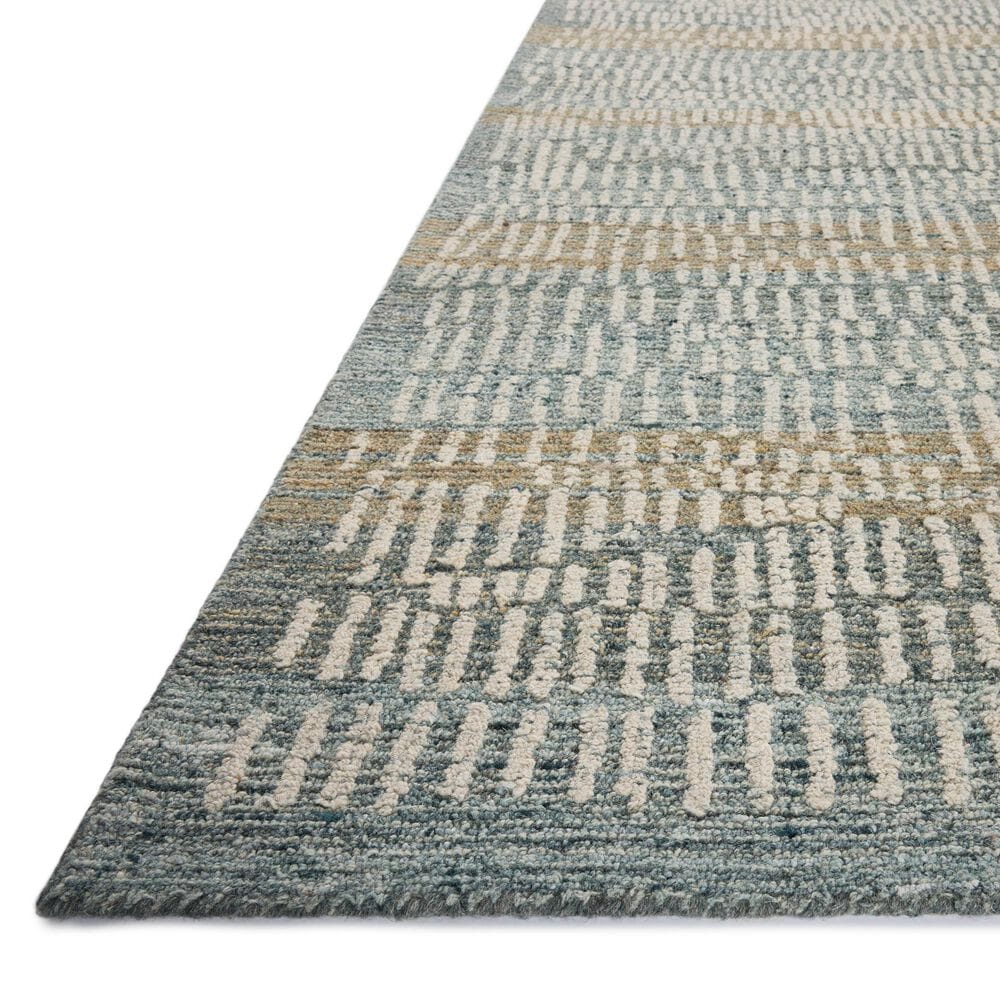 Loloi Loloi Elias Ocean / Oatmeal 2&#39;-6&quot; x 7&#39;-6&quot; Runner Rug, , large