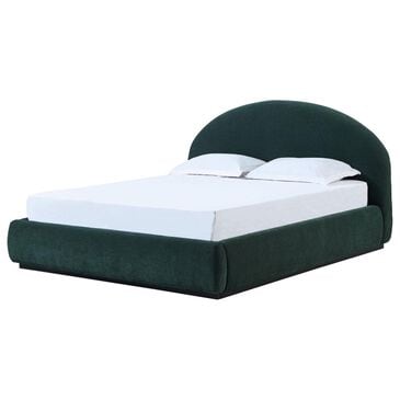 Urban Home Fam Flex King Upholstered Bed in Emerald, , large