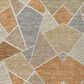 Dalyn Rug Company Kenner Geometric Copper 5" x 7"6" Area Rug, , large