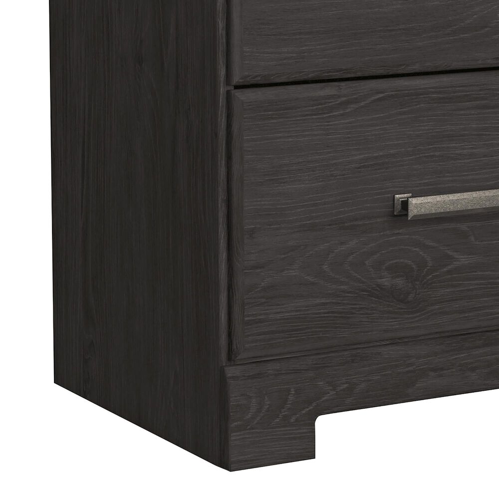 Signature Design by Ashley Belachime 4 Piece Queen Bedroom Set in Dark Charcoal, , large