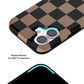 Velvet Caviar MagSafe Case For Apple iPhone 17 in Mocha Vibe Checkered, , large