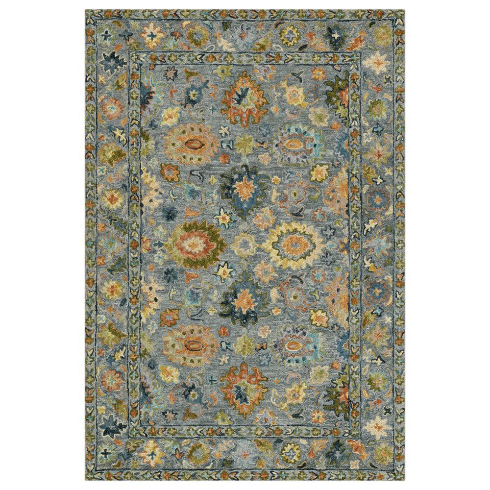 Amer Rugs Jackson JAC-10 Gray 9" x 13" Area Rug, , large