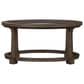 Hekman Linwood Oval Coffee Table in Brown, , large