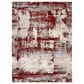 Nourison Maxell MAE14 9"3" x 12"9" Ivory and Red Area Rug, , large