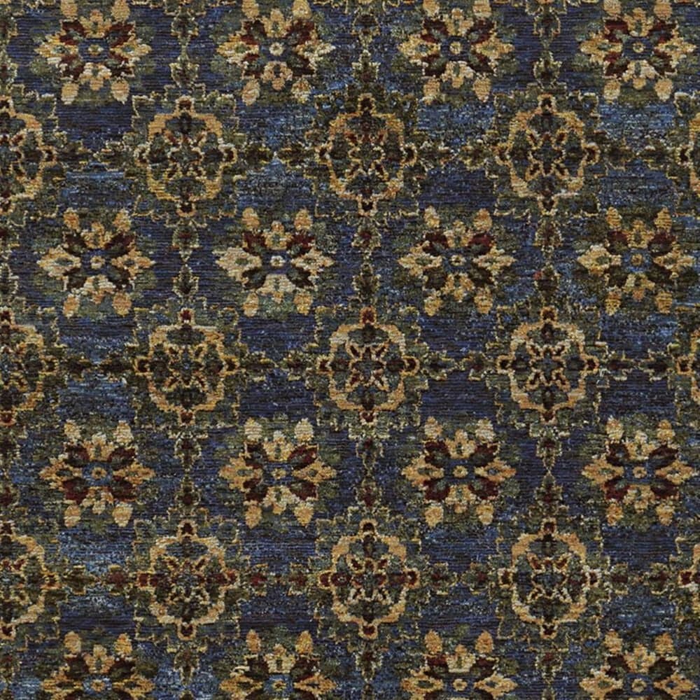 Oriental Weavers Andorra 6883C 10&#39; x 13&#39;2&quot; Blue and Gold Area Rug, , large