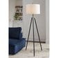 Ashley Cashner Floor Lamp in Black and Gold, , large