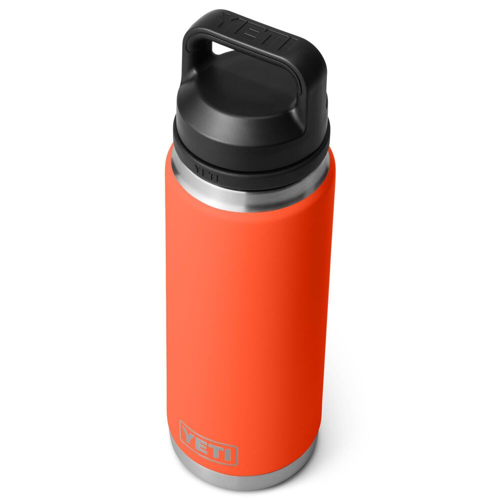YETI Rambler 26 Oz Water Bottle with Chug Cap in Papaya, , large