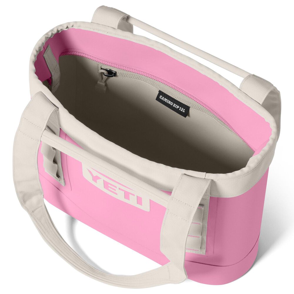 YETI Camino 12L Zip Carryall Tote Bag in Power Pink and Aspen, , large