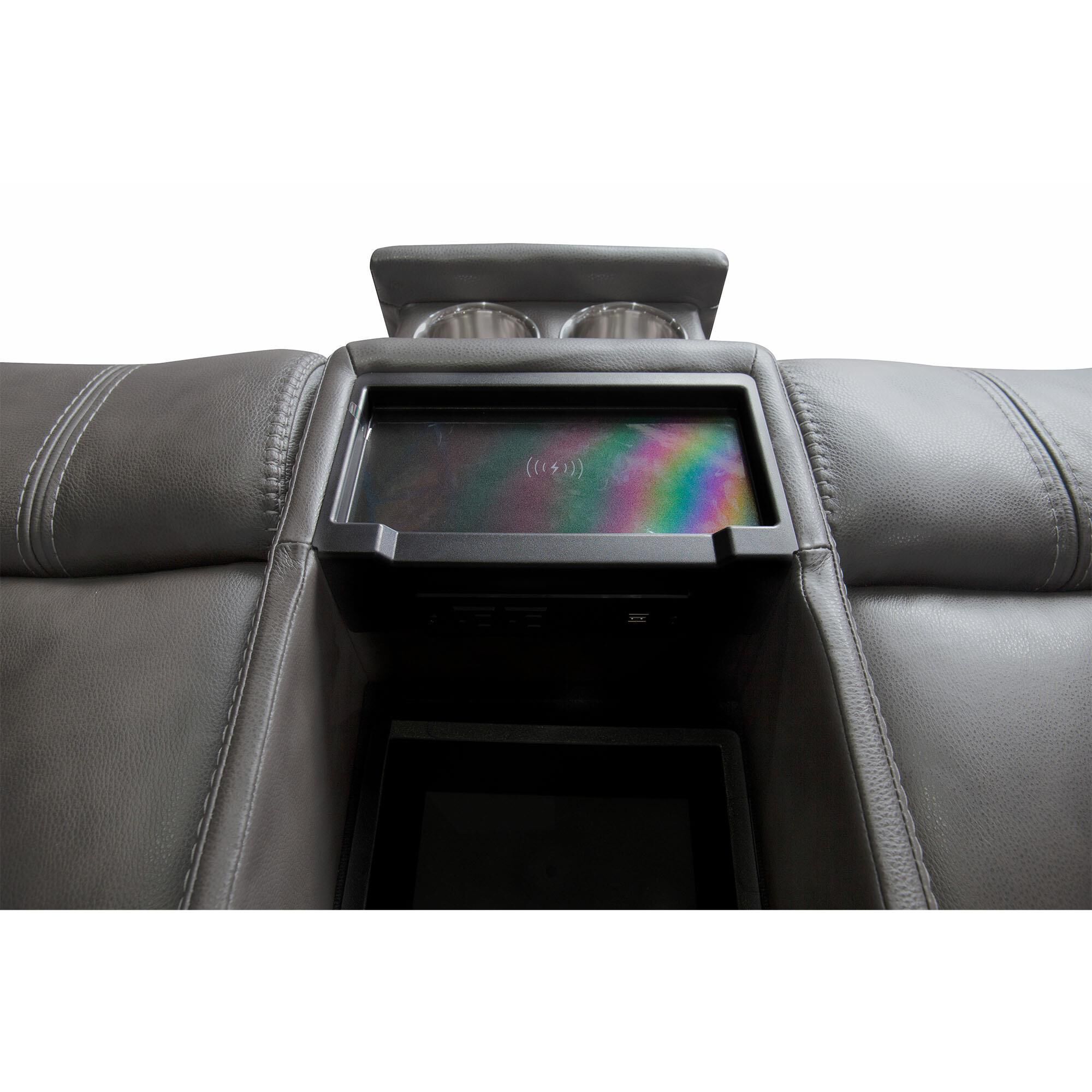 MTM　サイトイン　クリーンレスト MotoMotion Zion 6-Piece Power Reclining Curved Sectional with