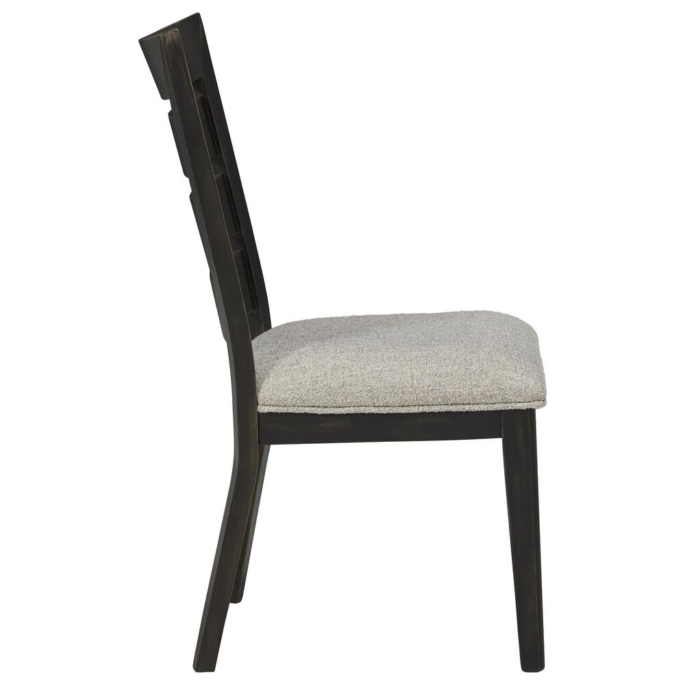 Millenium Galliden Dining Table and 10 Chairs in Light Brown and Black, , large