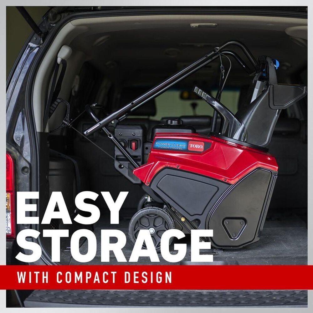 Toro 18&quot; 518 ZE Electric Start Power Clear Gas Snow Blower, , large