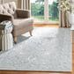 Safavieh Micro-Loop MLP504F 6" x 9" Light Grey and Ivory Area Rug, , large