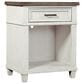 Riva Ridge Caraway 1 Drawer Nightstand in Aged Ivory, , large