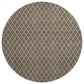 Dalyn Rug Company The Reserve TR15 Brown 8" Round Indoor/Outdoor Area Rug, , large