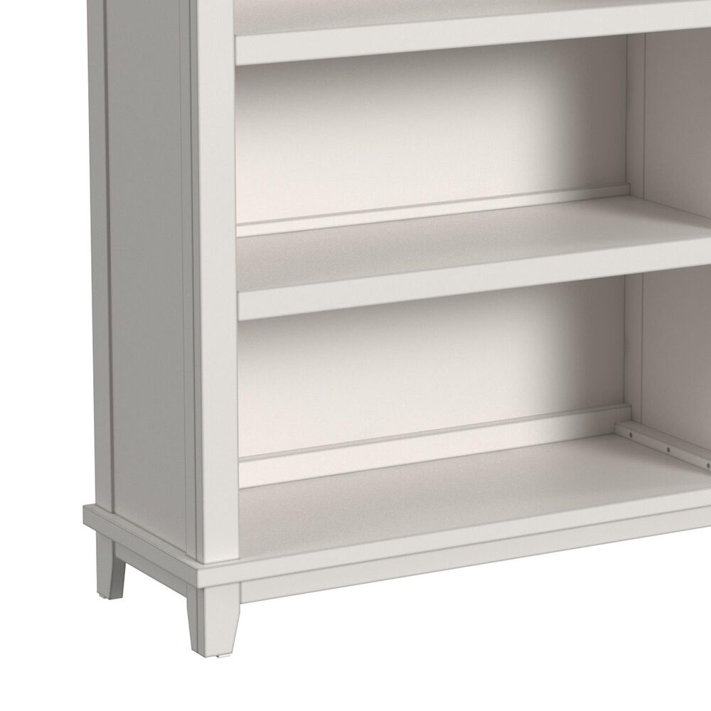 Eastern Shore Lodge 3-Shelf Bookcase in Cream, , large