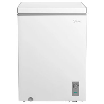 Midea 5.1 Cu. Ft. Garage-Ready Convertible Chest Freezer in White, , large
