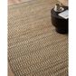 Angela Rose Colton 4" x 6" Natural and Navy Area Rug, , large