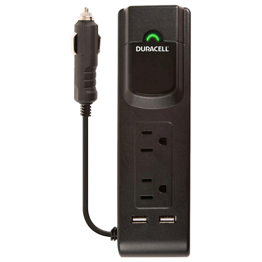 Duracell 175 Watt Powerstrip Inverter in Black, , large