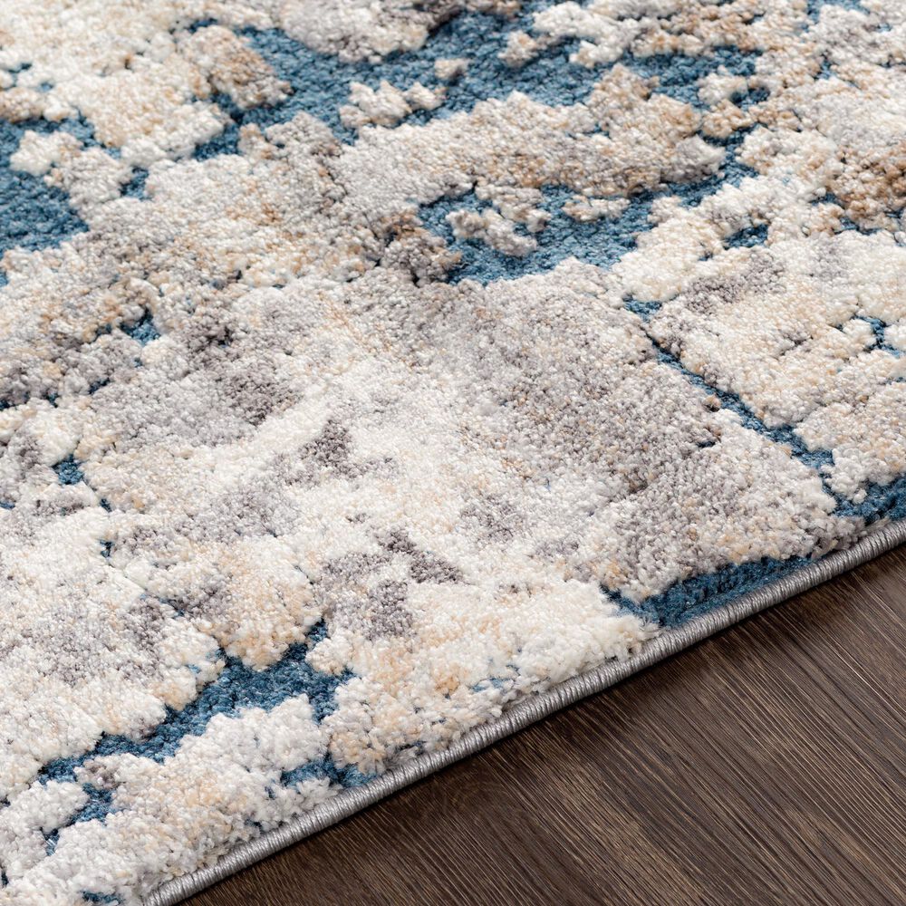 Surya Tuscany TUS-2313 7&#39;10&quot; x 10&#39;3&quot; Blue, Gray, Black and Ivory Area Rug, , large
