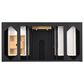 James Martin Vanities Lorelai 48" Single Vanity in Black Onyx with 3 CM Victorian Silver Quartz Top, , large