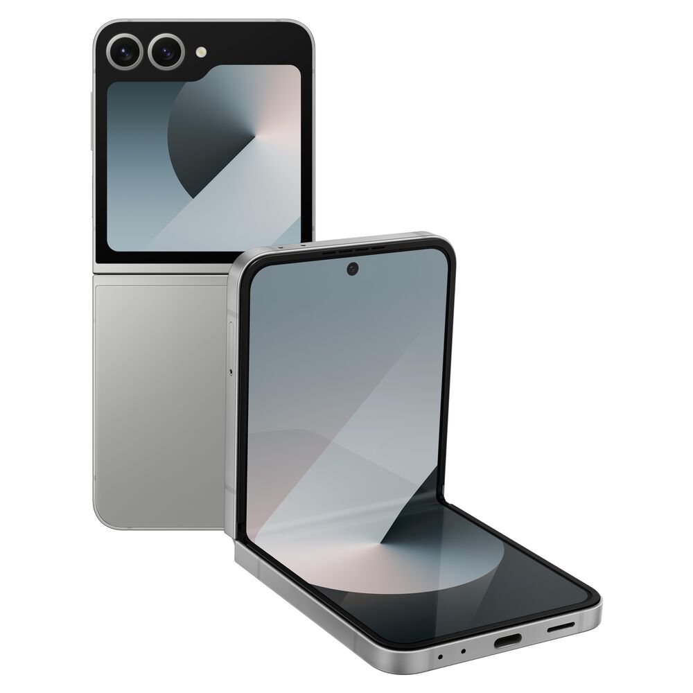 Samsung Galaxy Z Flip6 256gb Silver Shadow, , large
