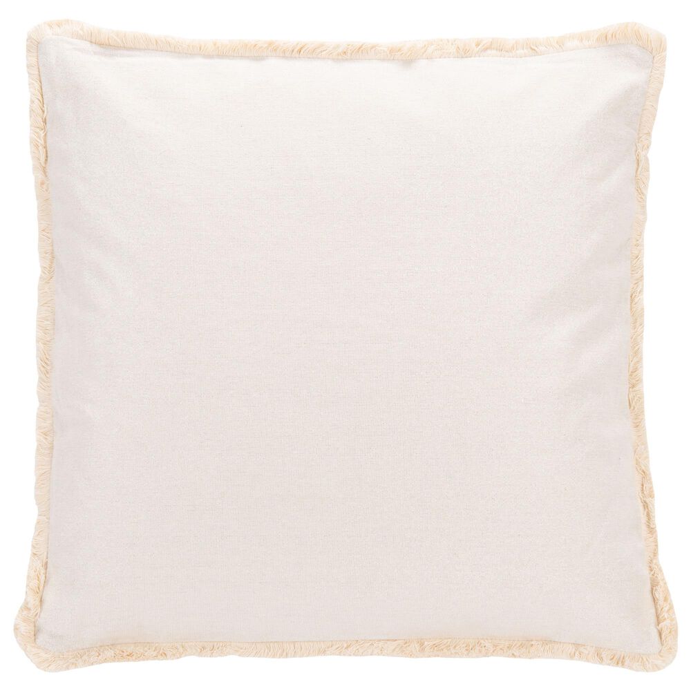 Safavieh Rinley 18" Pillow in Gray and White, , large